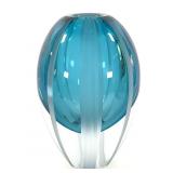 Evolution Aqua Haze Vase by Waterford