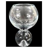 Studio Nova Vtg 1980s Crystal Double Ball Vase