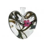 1988 Zellique Studio Art Glass Perfume Bottle