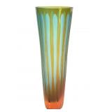 Cyan Design Carved Multi Color Glass Vase