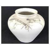 Southwestern Etched Horsehair Pottery Vessel