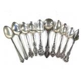 Sterling Spoons Mixed Patterns 268g