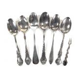 Sterling Silver Teaspoons +