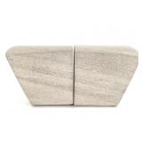 Michael Van Vooren Indiana Limestone Bookends