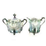 RS Pussia Lily of the Valley Creamer & Sugar Jar