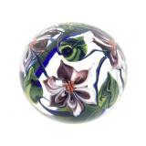 1986 Signed Richard Olma Art Glass Paperweight