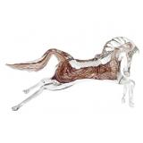 Murano Blown Glass Horse Sculpture