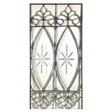 Leaded Bevel Glass Door or Window Panel