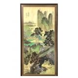 Lg Traditional Chinese Watercolor & Ink on Paper