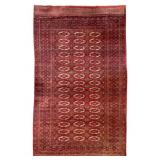 Red Orange Rug - 96" x 62"
