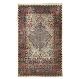 Persian Style Floral Rug, 62"x36"