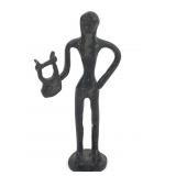 Vtg 20thC Miniature Bronze Apollo Figure