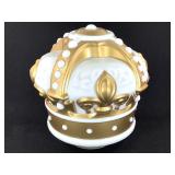 Standard Oil Gold Crown Gas Pump Glass Globe