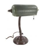 Mosserine Handel Piano Desk Lamp w Marked Shade
