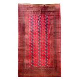 Red Orange Rug - 97" x 61"