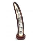 Replica Maui Scrimshaw Nautical Whale Tooth