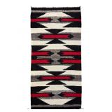 Small Handwoven Wool Southwest Style Mat