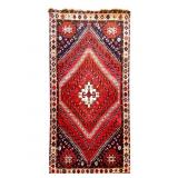 Orange Navy Rug - 82" x 45"