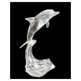 Swarovski Crystal Maxi Dolphin w Case