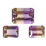Cut & Polished Ametrine Gemstones