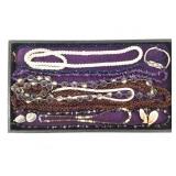 Costume Beaded Necklaces, Earrings & Bracelet