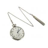 Elgin 17J 14K Case w/GF Chain & Knife