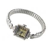14K Bezel Hilton Incabloc Ladies Watch