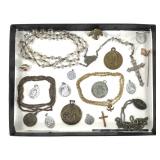 Rosary, Miraculous Medals & Religeous Jewelry