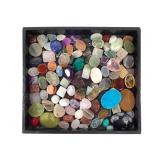 Mixed Polished Semi-Precious Stones, Cabs +