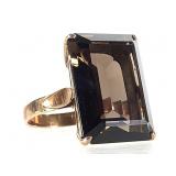 14K Amethyst Ring 5g TW Sz 6 1/2