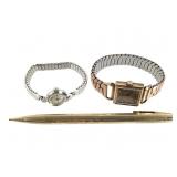 Gold Plate Bulova Watches GF Pencil