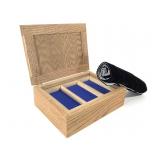 Velvet Jewelry Travel Case & Wood Jewelry Box