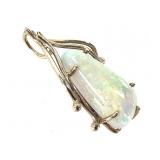 10K Wire Wrapped Opal Pendant 2.7g TW