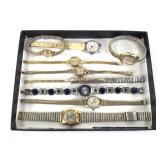 Misc. Wristwatches Benrus, Timex, Caravelle +