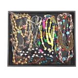 Multi-Color Beaded Costume Necklaces & Earrings