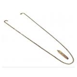 10k Gold Chain & Pendant