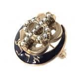 10K Antique Gamma Phi Delta Pin 4.2g TW