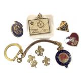 Boy Scouts & Sorority Lapel Pins / Pendants +