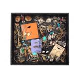 Costume Jewelry Earrings, Various Hooks/Backs