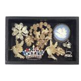 Wedgwood & Eisenberg Rhinestone Jewelry