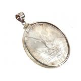 2021 Mexican Libertad 1 Onza Coin Pendant 34g TW
