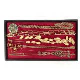 Gold Toned Costume Jewelry Necklaces