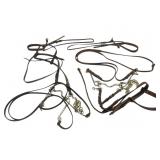 2 Sets Leather Horse Bridals