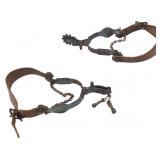 Pr Antique Western Cowboy Style Spurs