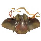 Vtg English Style Leather Jumping Side Saddle
