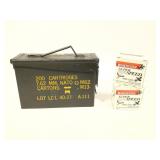 Military Ammo Case & Winchester 20 Ga Shells
