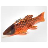 Handcrafted & Painted Fish Decoy by Don Wurst