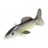 Handcrafted Folk Art Fish Decoy by Kennith Hill