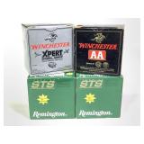 4 Boxes Remington & Winchester 20 Ga Target Loads