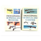 2 Books - Encyclopedia of Pistols Revolvers Rifles